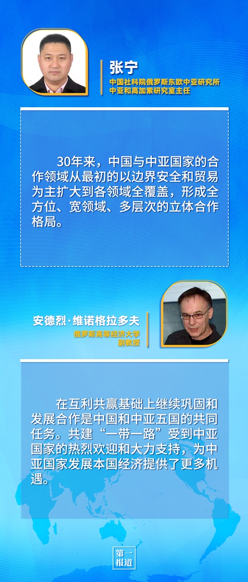 第一報(bào)道 | 建交三十年，習(xí)主席這樣評(píng)價(jià)與中亞五國關(guān)系