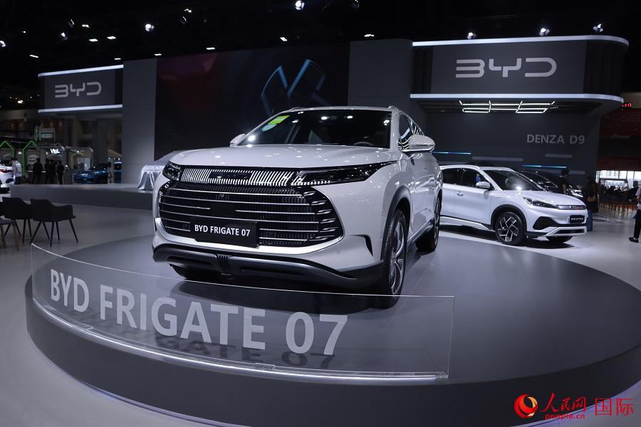 第44屆曼谷國際車展開幕。李百加攝