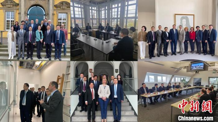 安徽大學代表團訪問德國、法國、智利