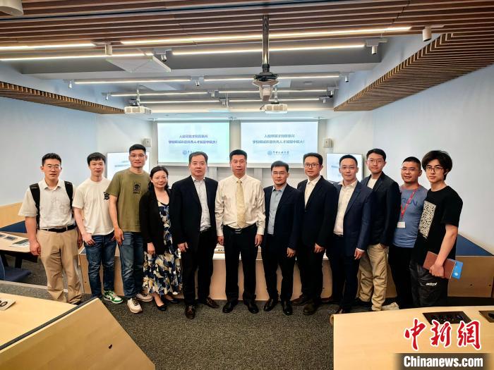 中國民航大學代表團在英交流情況。　主辦方提供