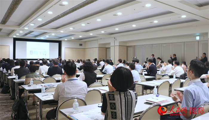 “世界遺產(chǎn) 大絲綢之路展”發(fā)布會現(xiàn)場。（人民網(wǎng) 許可攝）