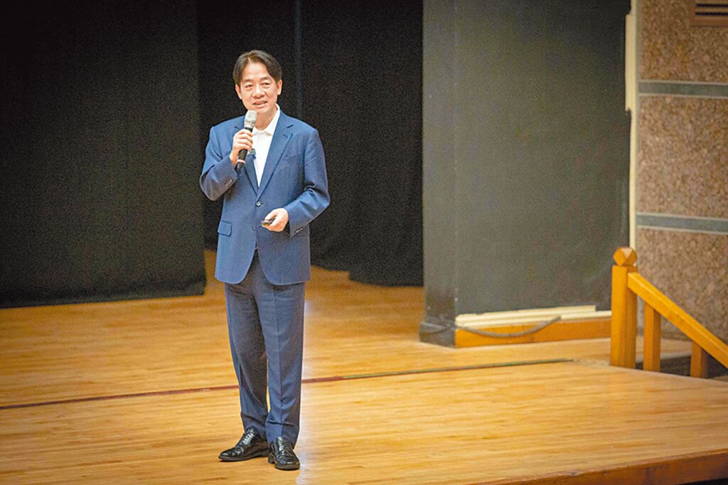 賴清德。臺灣“中時新聞網”資料圖