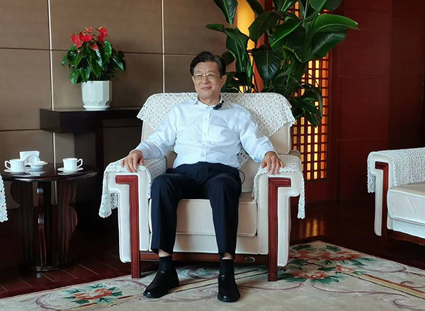 中國人民對外友好協(xié)會副會長李希奎。中國人民對外友好協(xié)會供圖