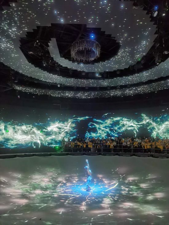 　　《天釀》演出場景。本報記者常雯宜攝