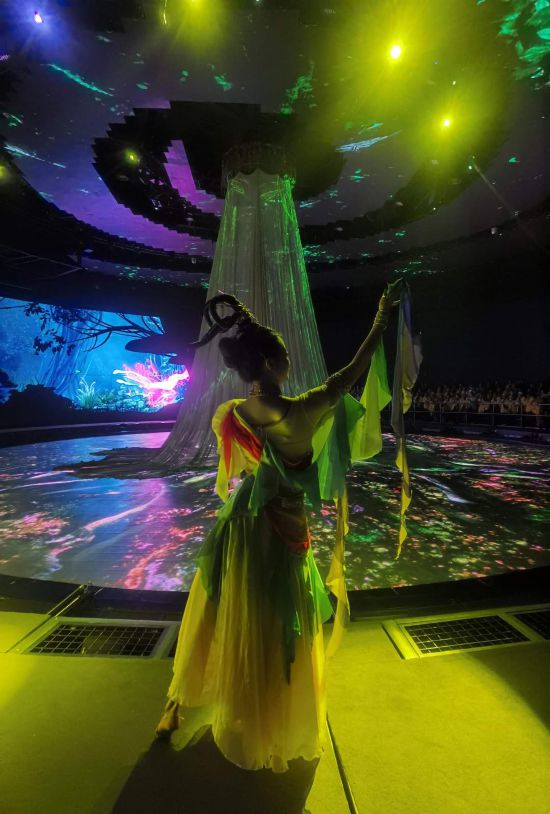 　　《天釀》演出場景。本報記者常雯宜攝