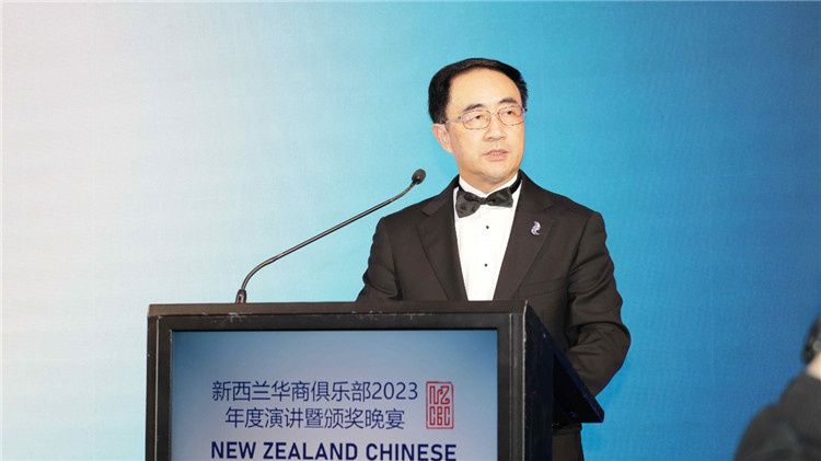 新西蘭華商聯(lián)合總會(huì)主席楊健。攝影：張凱