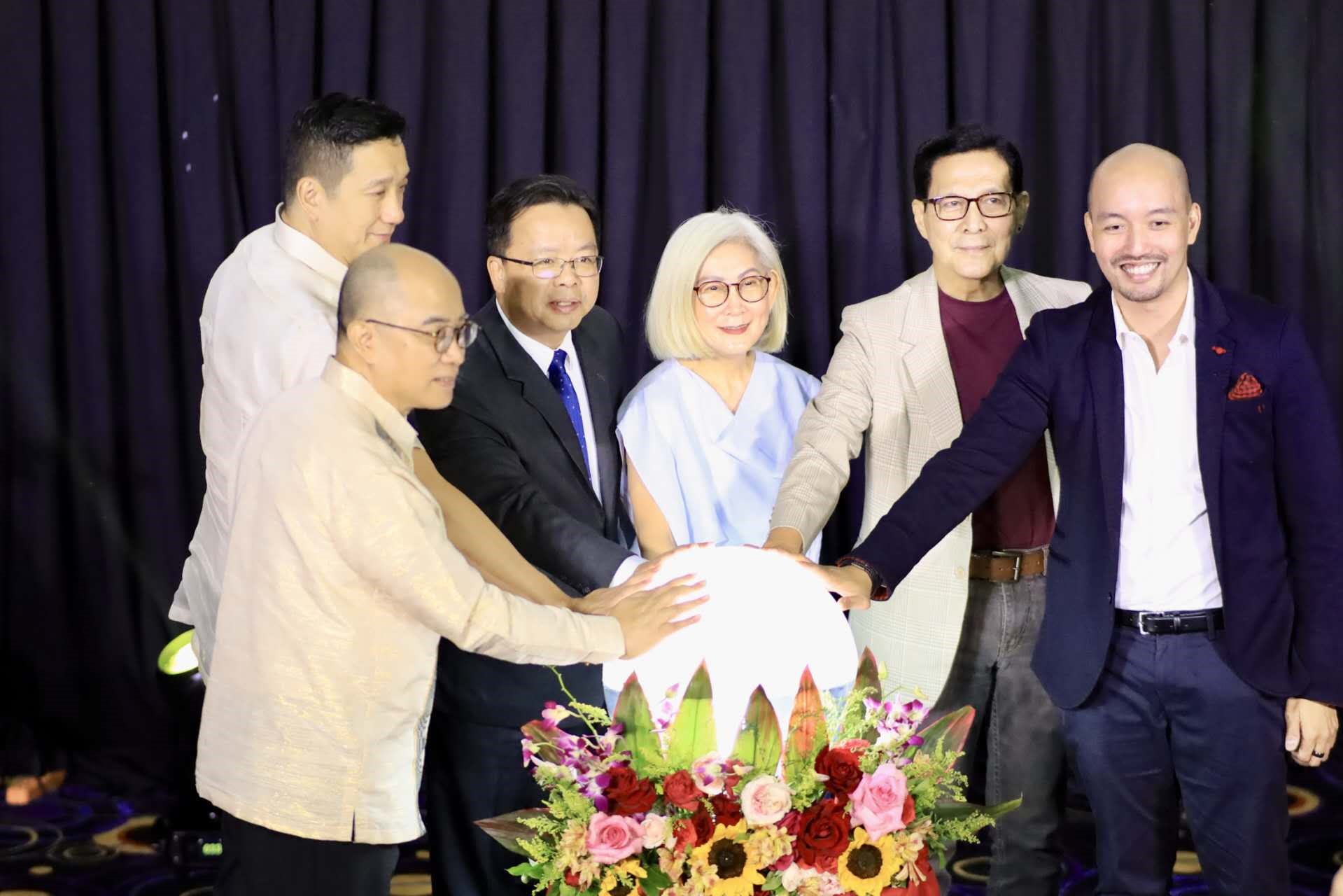 嘉賓出席2023中國(guó)電影節(jié)啟動(dòng)儀式。中國(guó)駐菲律賓大使館供圖