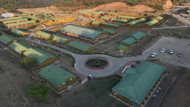 寄宿中學實景。主辦方供圖