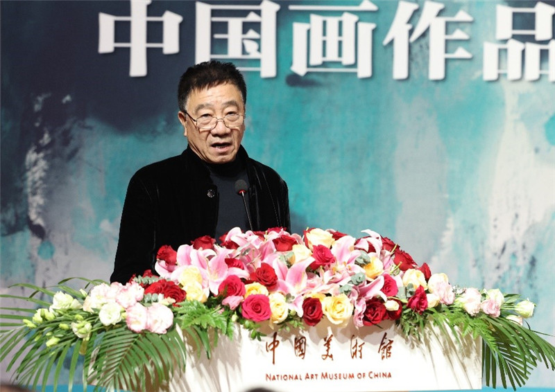 任建國致辭。主辦方供圖