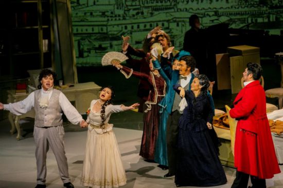 圖為《賈尼·斯基基》劇照。中國國家大劇院供圖。