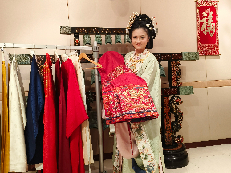 馬耳他中國文化中心的漢服展示。馬耳他中國文化中心供圖