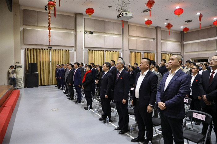 “溫暖迎春·共慶中國年”活動現(xiàn)場。中國駐阿爾及利亞大使館供圖