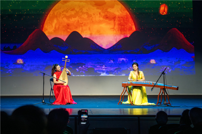  現(xiàn)場表演。中國駐希臘大使館供圖