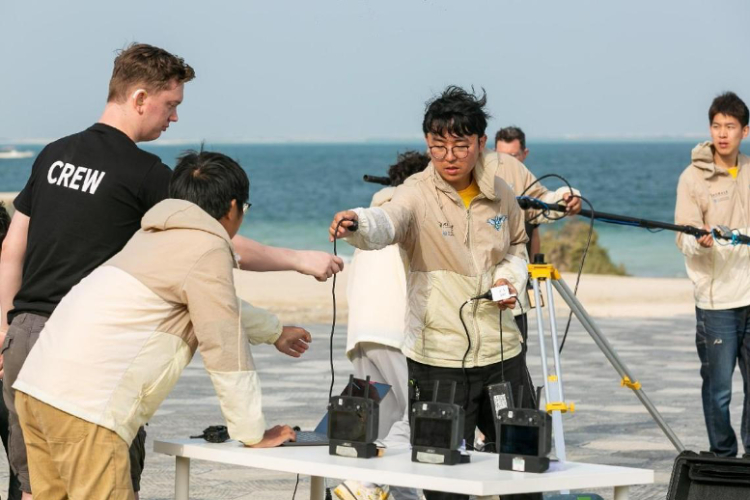 飛鷹隊(duì)在比賽中。主辦方供圖