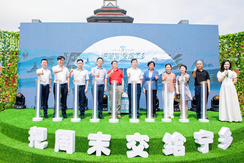 2022年寧鄉(xiāng)文化旅游節(jié)暨寧鄉(xiāng)文旅品牌營銷發(fā)布會(huì)現(xiàn)場(chǎng)。受訪單位供圖