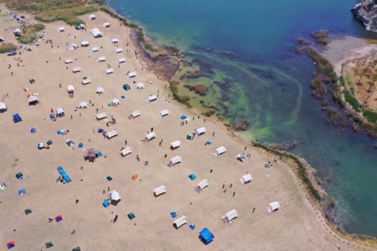 連云港劉志洲山體育公園。陳涵瑜攝