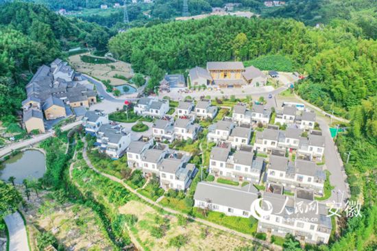 俯瞰大灣村。人民網(wǎng) 陳若天攝