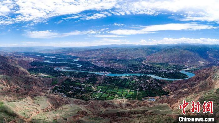 圖為青海黃河流域。(資料圖) 李玉峰 攝