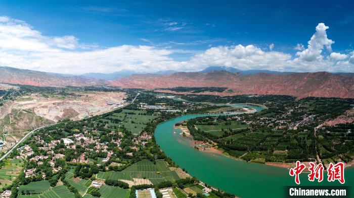 圖為青海黃河流域。(資料圖) 李玉峰 攝