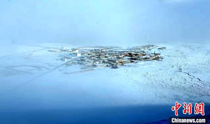 圖為普瑪江塘鄉(xiāng)冬季村景。　浪卡子縣網(wǎng)信辦供圖