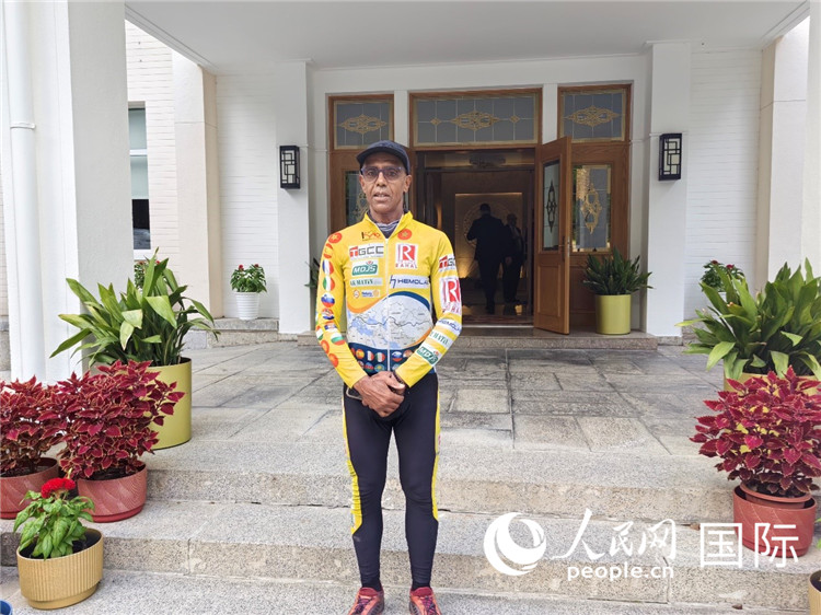 9月6日，卡里姆·穆斯塔在摩洛哥駐華大使官邸。人民網(wǎng)記者 王晶攝