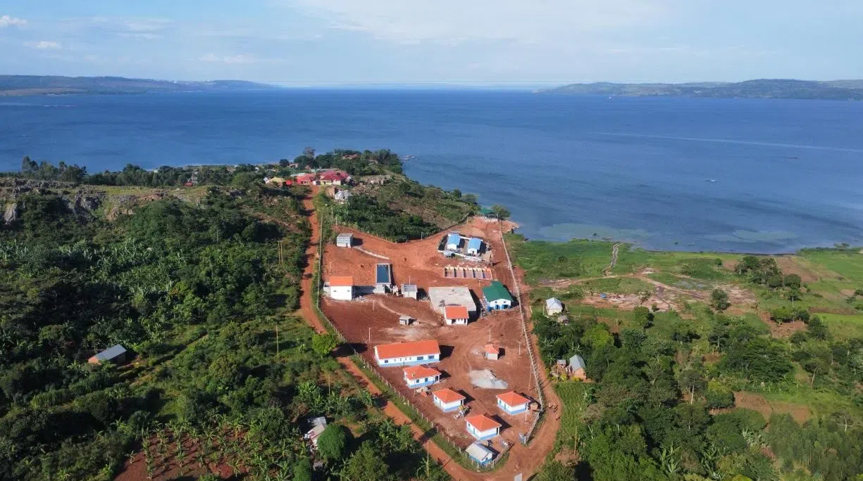 烏干達布伊奎供水項目建設完成。中鐵十局非洲公司供圖