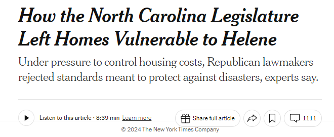 美媒：颶風肆虐折射出美國基礎(chǔ)設施薄弱弊端