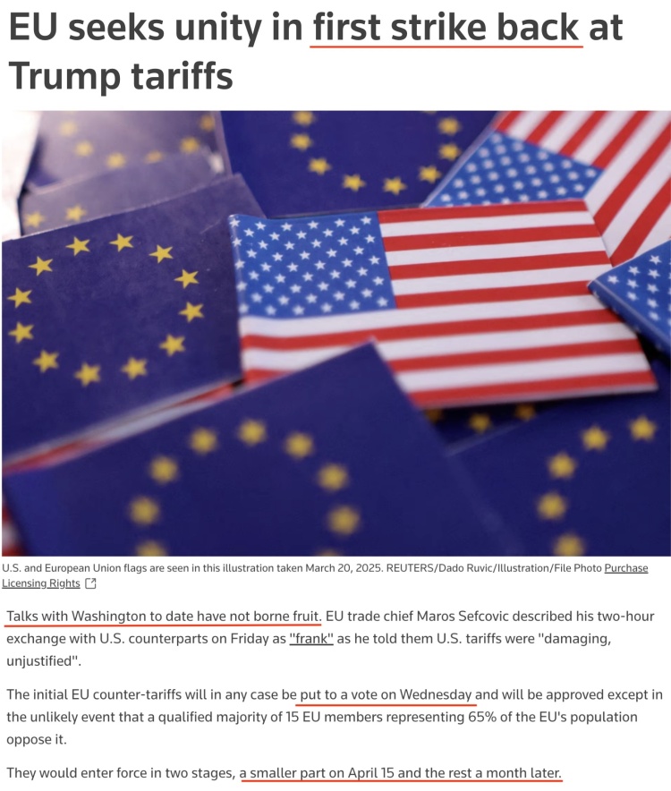 深觀察丨“只要團(tuán)結(jié)，歐盟反制美國的王牌很多”