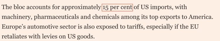 深觀察丨“只要團(tuán)結(jié)，歐盟反制美國的王牌很多”