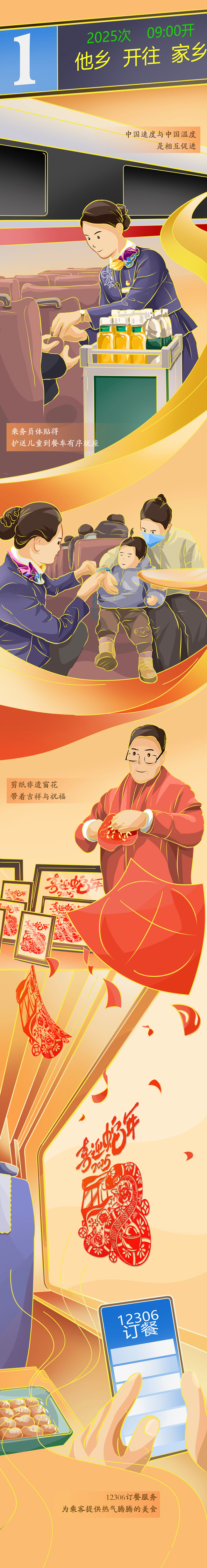 【巳巳如意萬象新】漫評(píng)丨春運(yùn)“智變”，看熱氣騰騰的中國