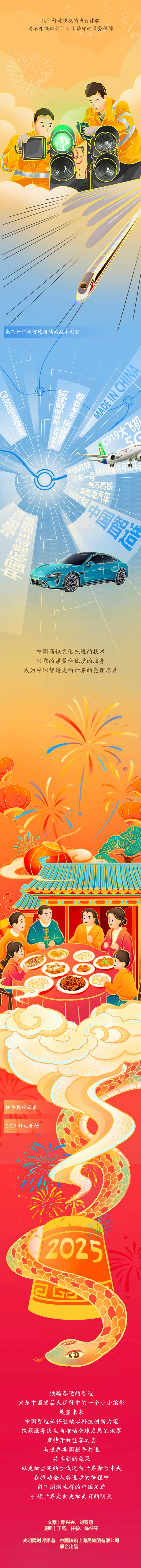 【巳巳如意萬象新】漫評(píng)丨春運(yùn)“智變”，看熱氣騰騰的中國