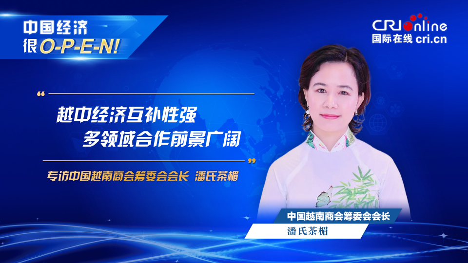 【中國經(jīng)濟很O-P-E-N!】中國越南商會籌委會會長：越中經(jīng)濟互補性強 多領域合作前景廣闊_fororder_越南