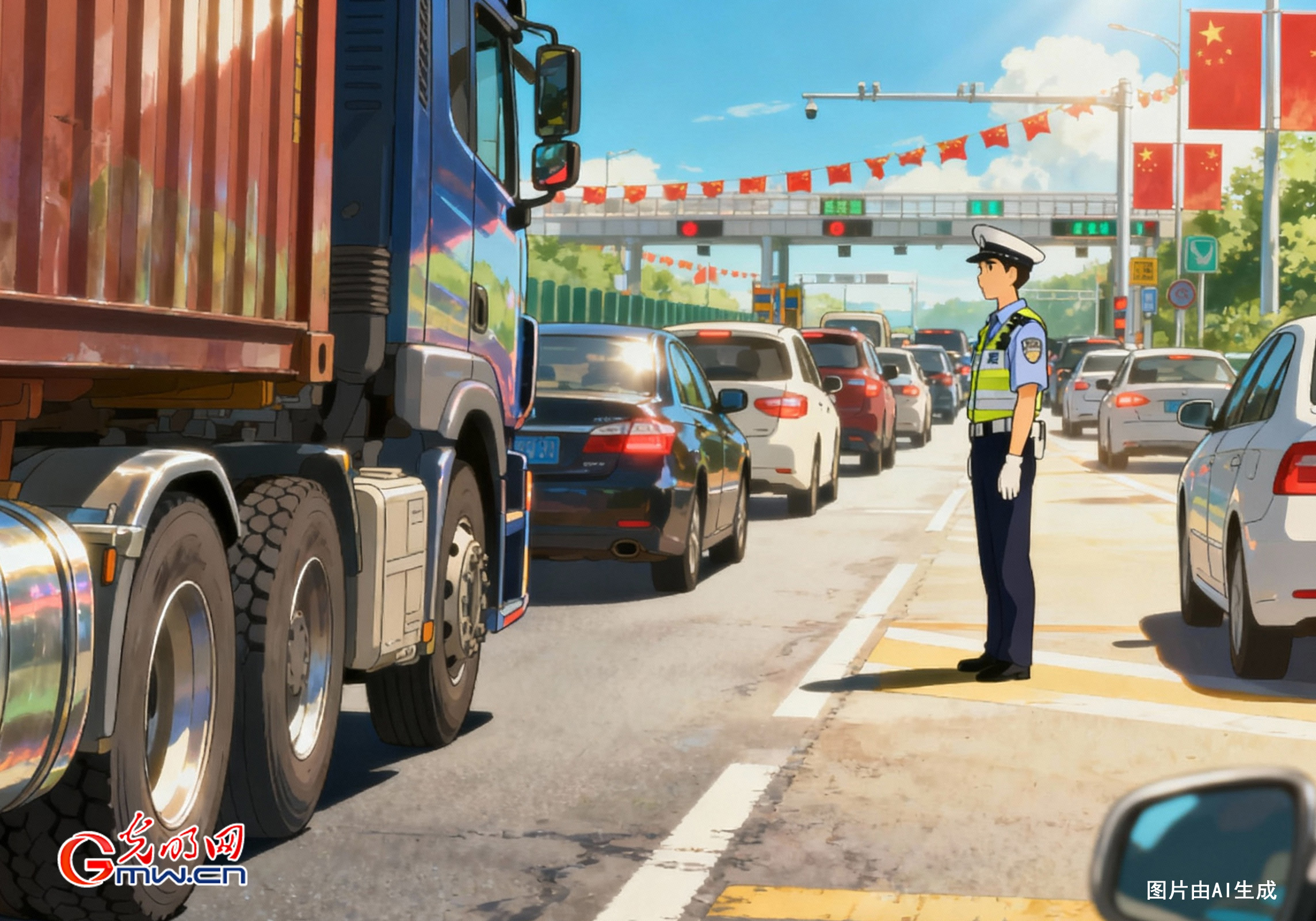 【光明漫評】國慶煙火氣，離不開勞動者的守護(hù)