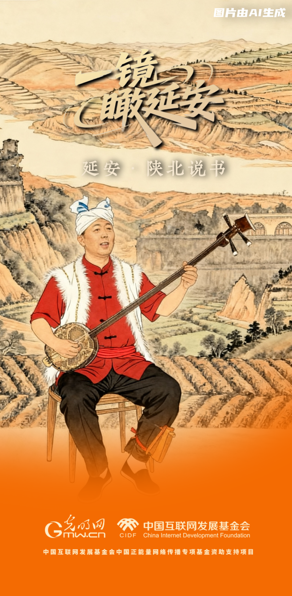 【一鏡瞰延安·AI海報(bào)】跟著這些非遺文化，感受老區(qū)風(fēng)土人情