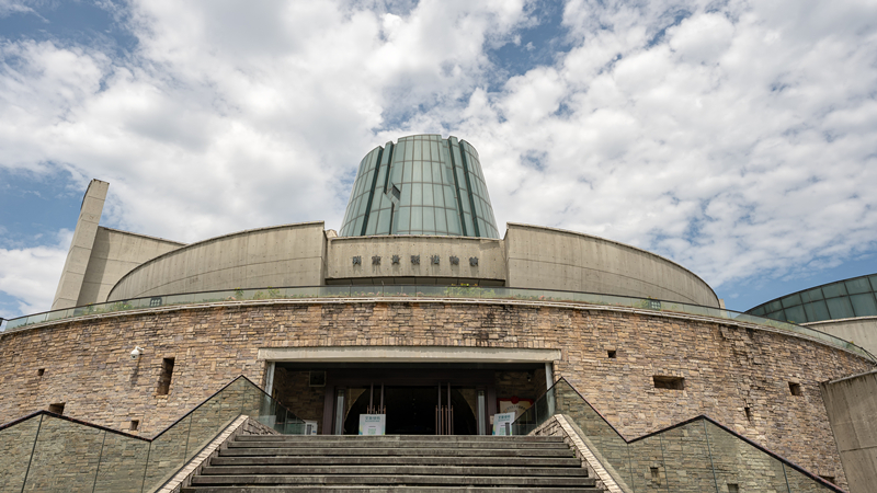 2021年6月拍攝的龍泉青瓷博物館。