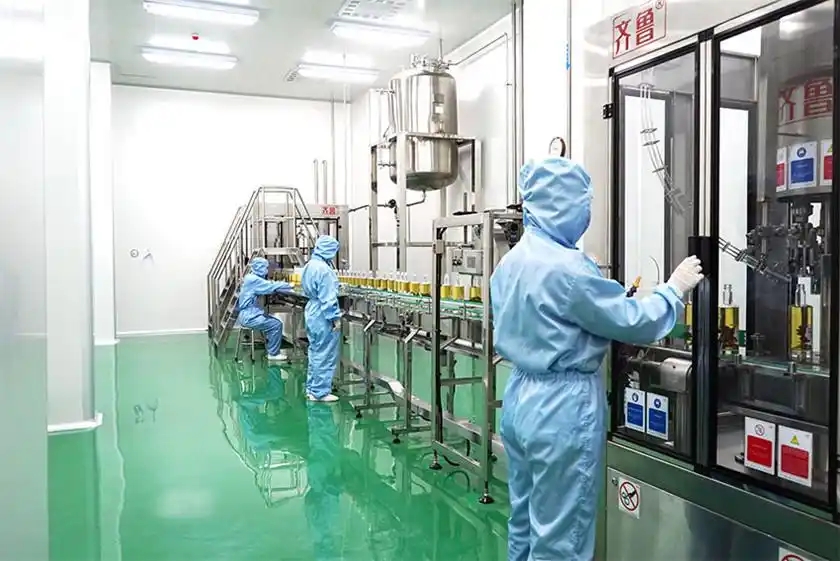 吉林省鹿產品生產車間。