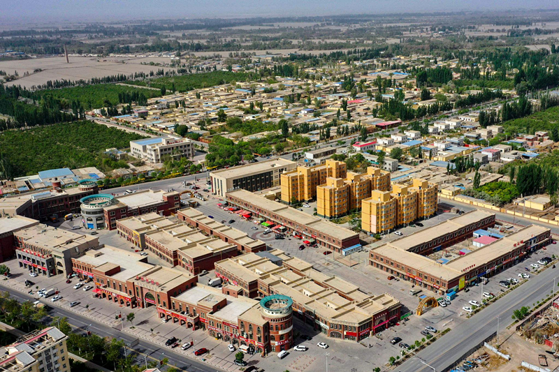 達西村新貌。