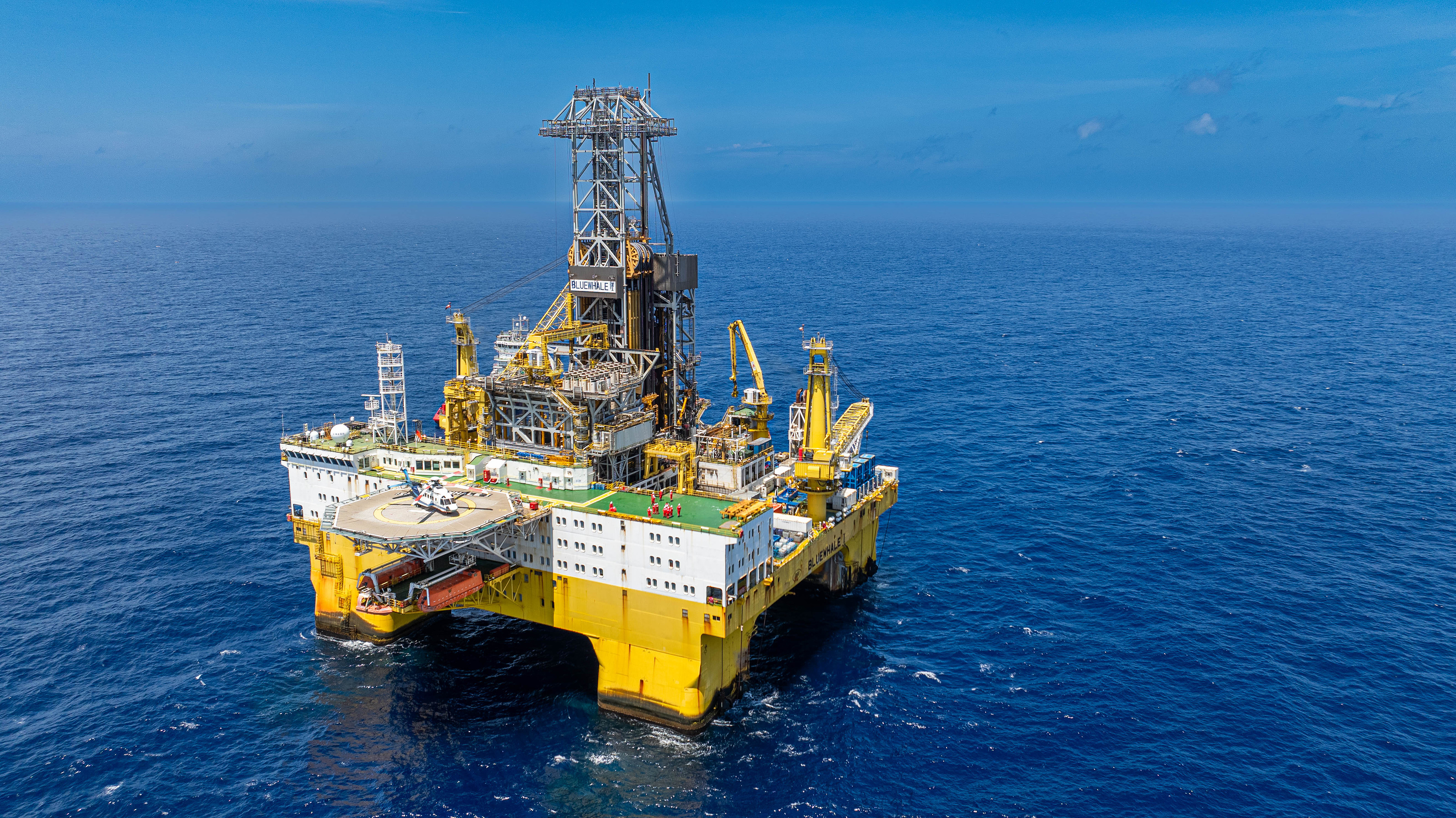 2024年8月17日，海南陵水，深海一號二期鉆井平臺。