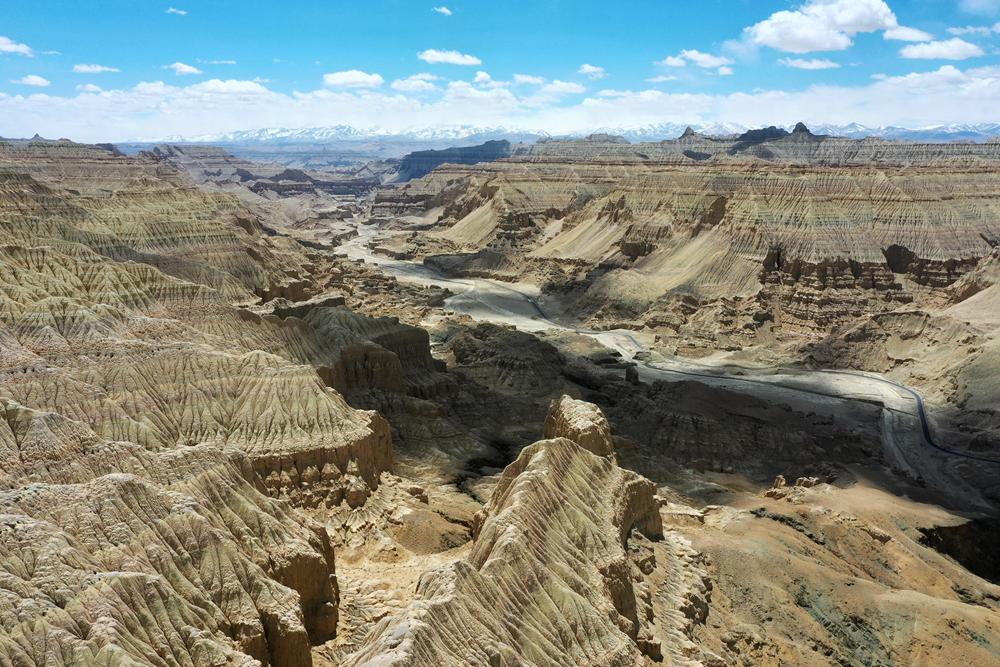 航拍土林。旦真攝