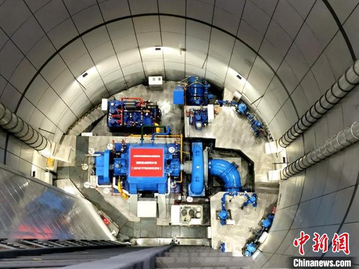 全功率變速抽蓄機組。　四川電力供圖