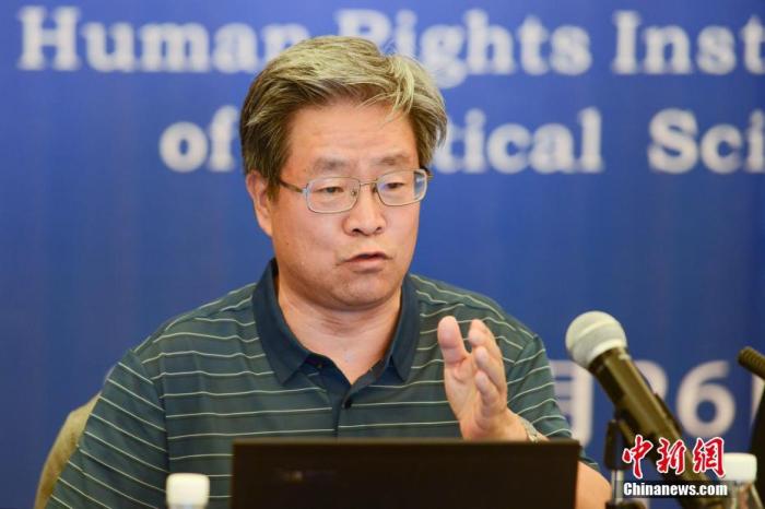 圖為中國藏學(xué)研究中心研究員杜永彬發(fā)言。 <a target='_blank' ></p><p  align=