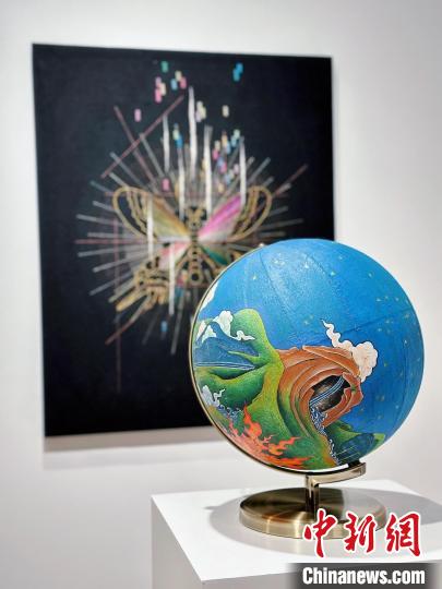 展覽現(xiàn)場?！□囆g(shù)中心 供圖