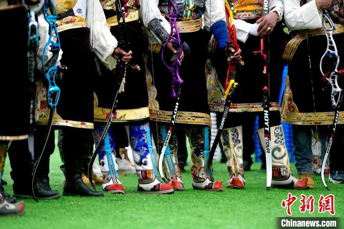 3月28日，參加響箭比賽的選手們。　李林 攝