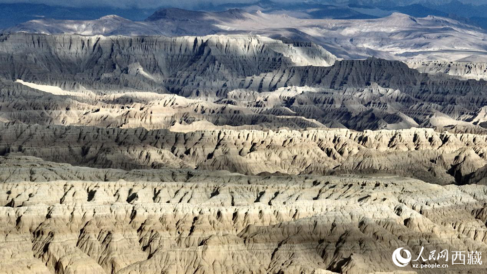西藏阿里地區(qū)札達(dá)土林國家地質(zhì)公園。人民網(wǎng)記者 次仁羅布攝