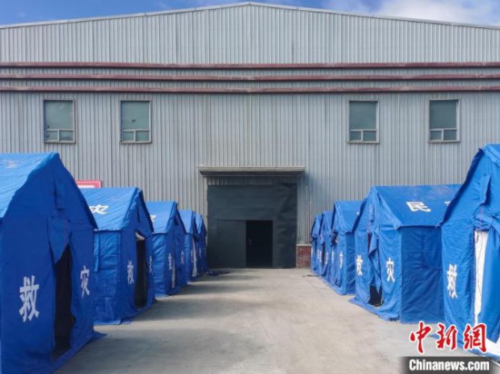 那曲火車站集中健康監(jiān)測點?！≈袊F路青藏集團有限公司拉薩車務段 供圖