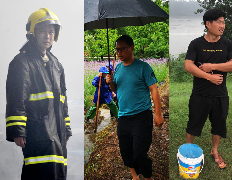 左起：陳陸、甘磊、帖克艷。