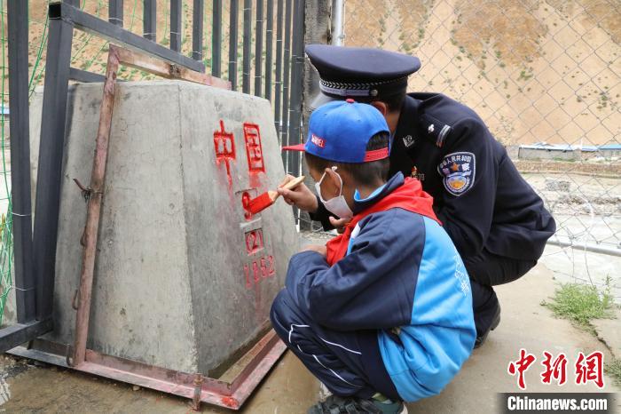 邊境上的警營開放日感受體驗別樣“警彩”