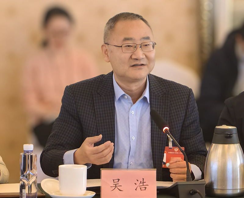 全國(guó)政協(xié)委員、首都醫(yī)科大學(xué)全科醫(yī)學(xué)與繼續(xù)教育學(xué)院院長(zhǎng)吳浩。受訪者供圖